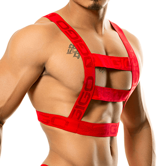 RESISTLESS RED HARNESS - Gigo Underwear & MensWear