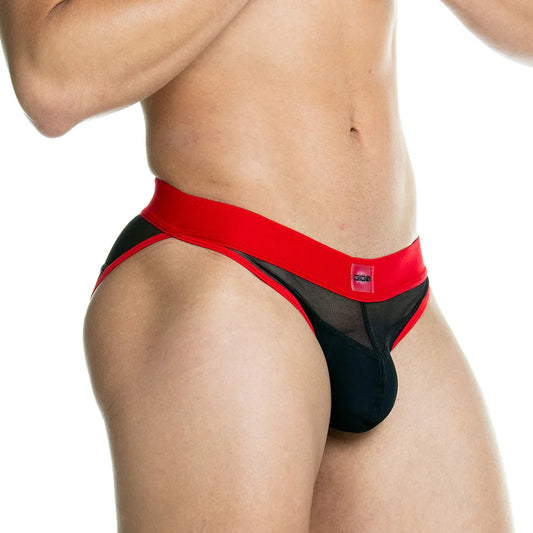 Skin Red Brief front view by Gigo Underwear