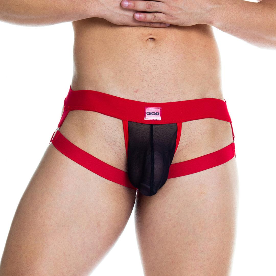 SKIN RED JOCKSTRAP - Gigo Underwear & MensWear