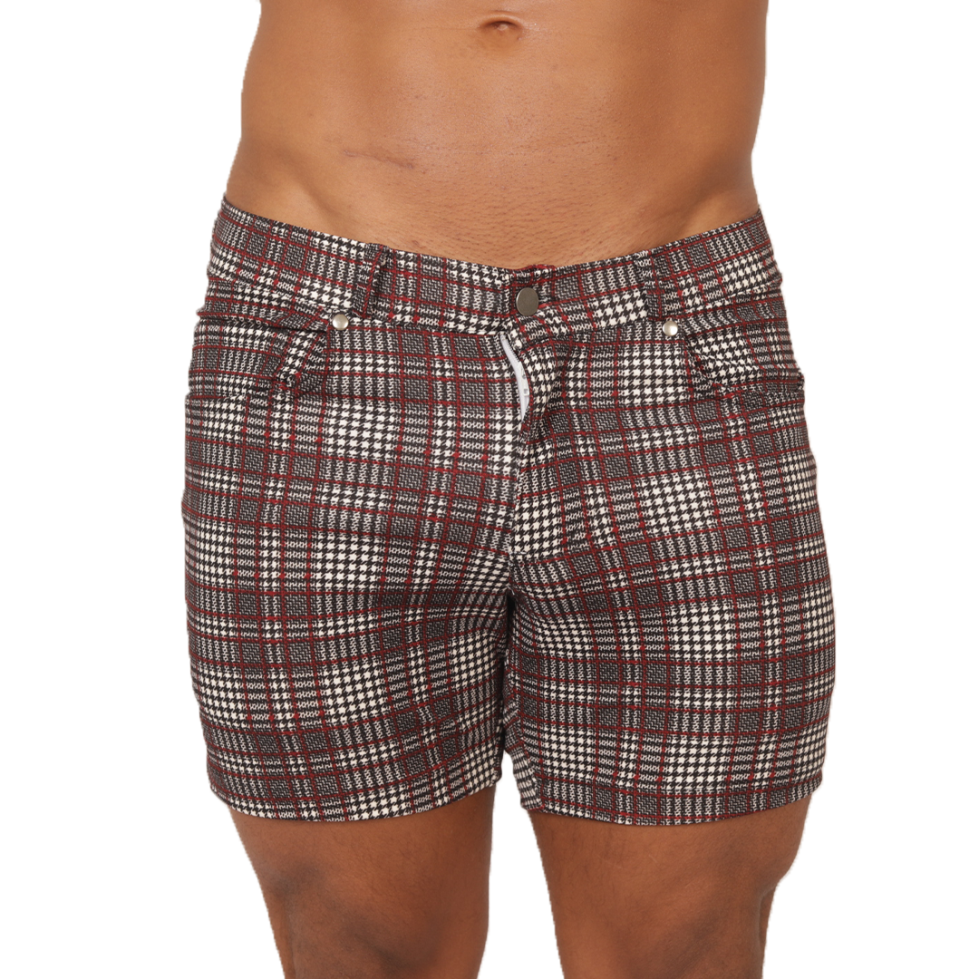 SOCIAL RED SHORT - Gigo Underwear & MensWear