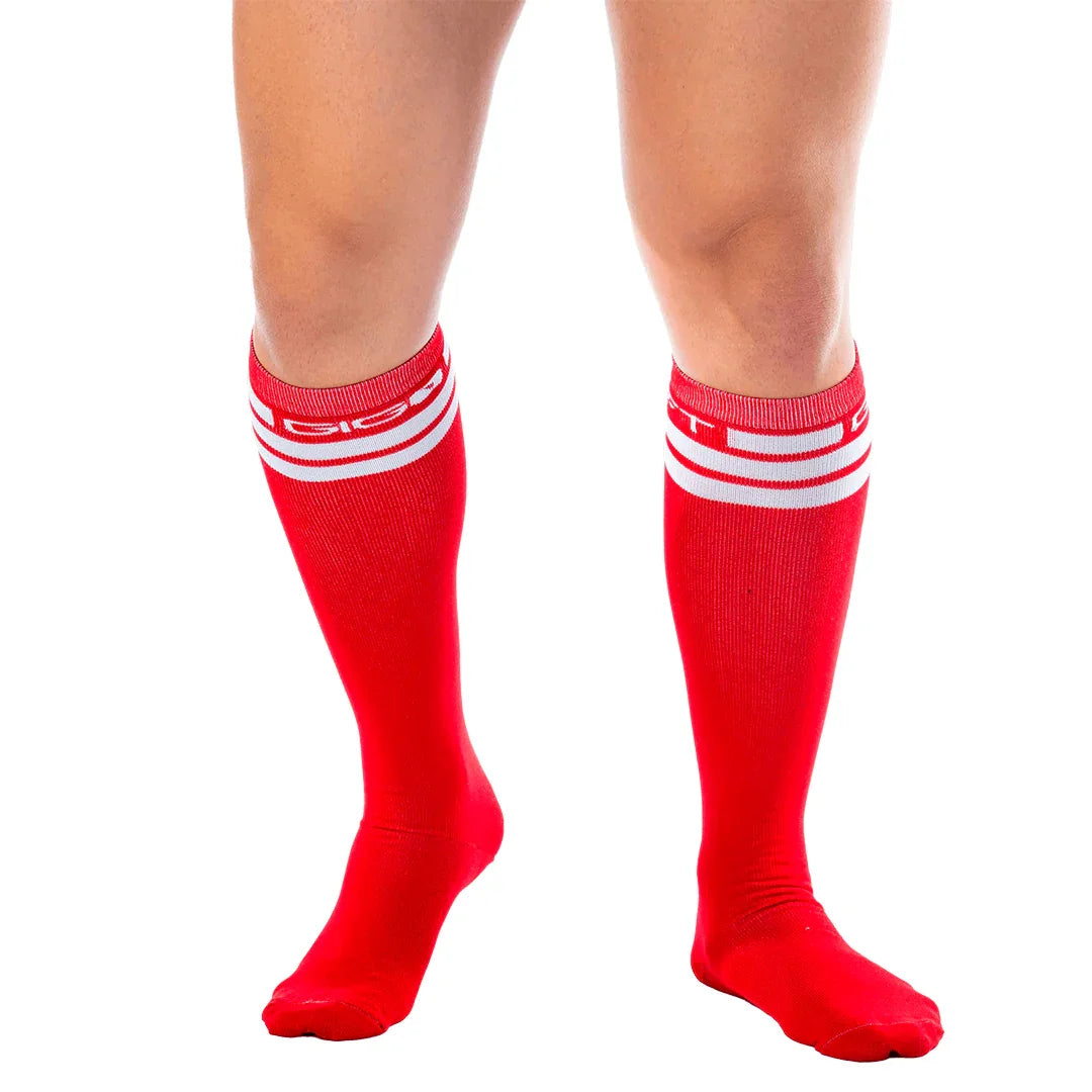 Red Socks by Gigo Underwear