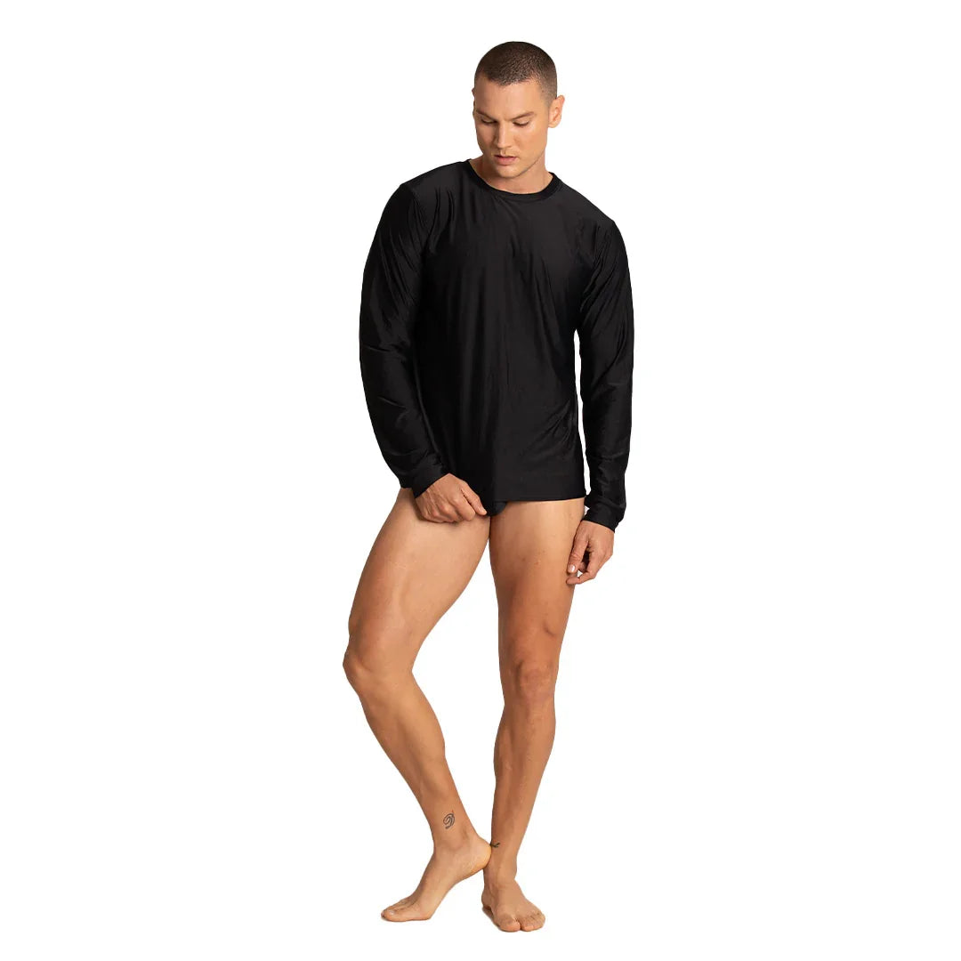 Sport Long Sleeve Shirt back view by Gigo Underwear