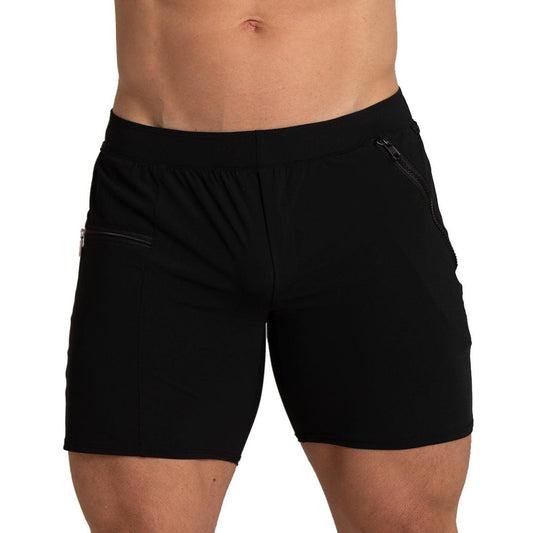 TENNIS BLACK SHORT - Gigo Underwear & MensWear