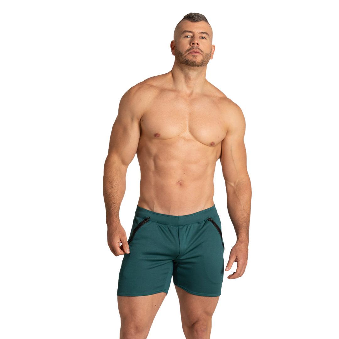 TRAINING GREEN SHORT - Gigo Underwear & MensWear