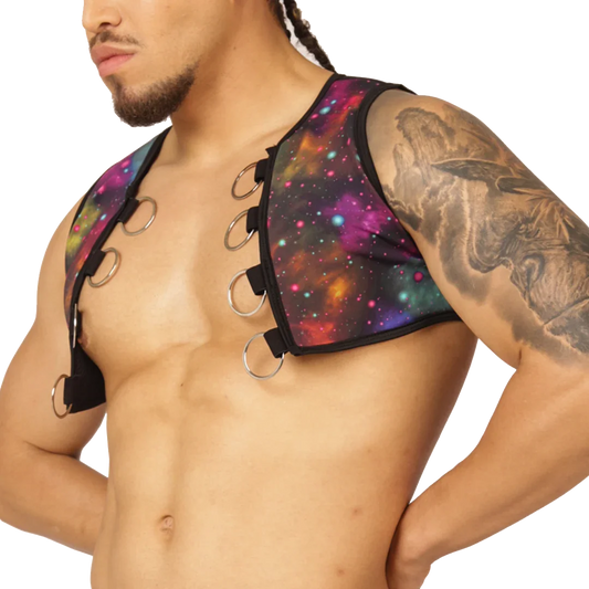 Universe Vest Harness front view by Gigo Underwear