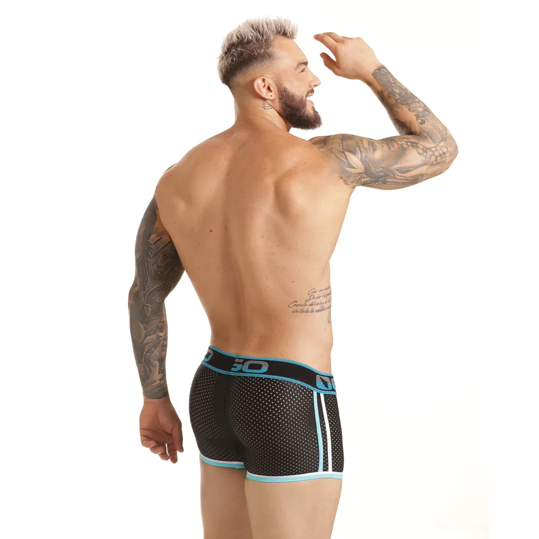 Versatil Blue Trunk back view by Gigo Underwear