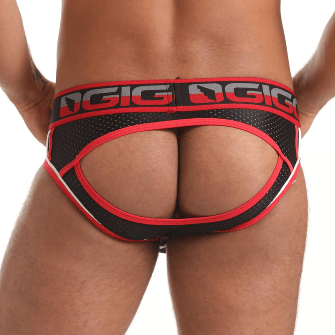 VERSATIL RED BRIEF JOCKSTRAP - Gigo Underwear & MensWear