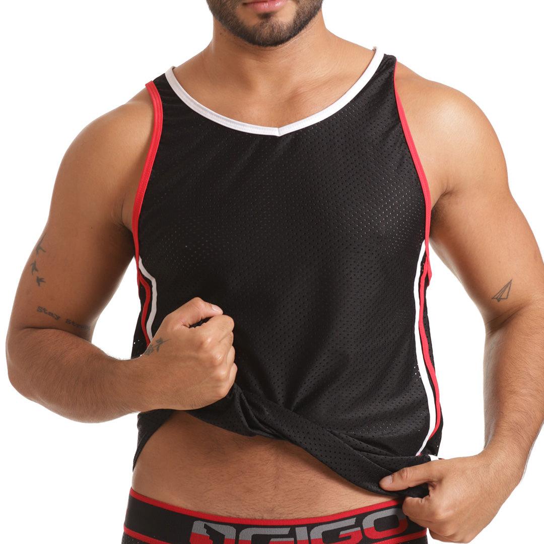 VERSATIL RED TANK - Gigo Underwear & MensWear