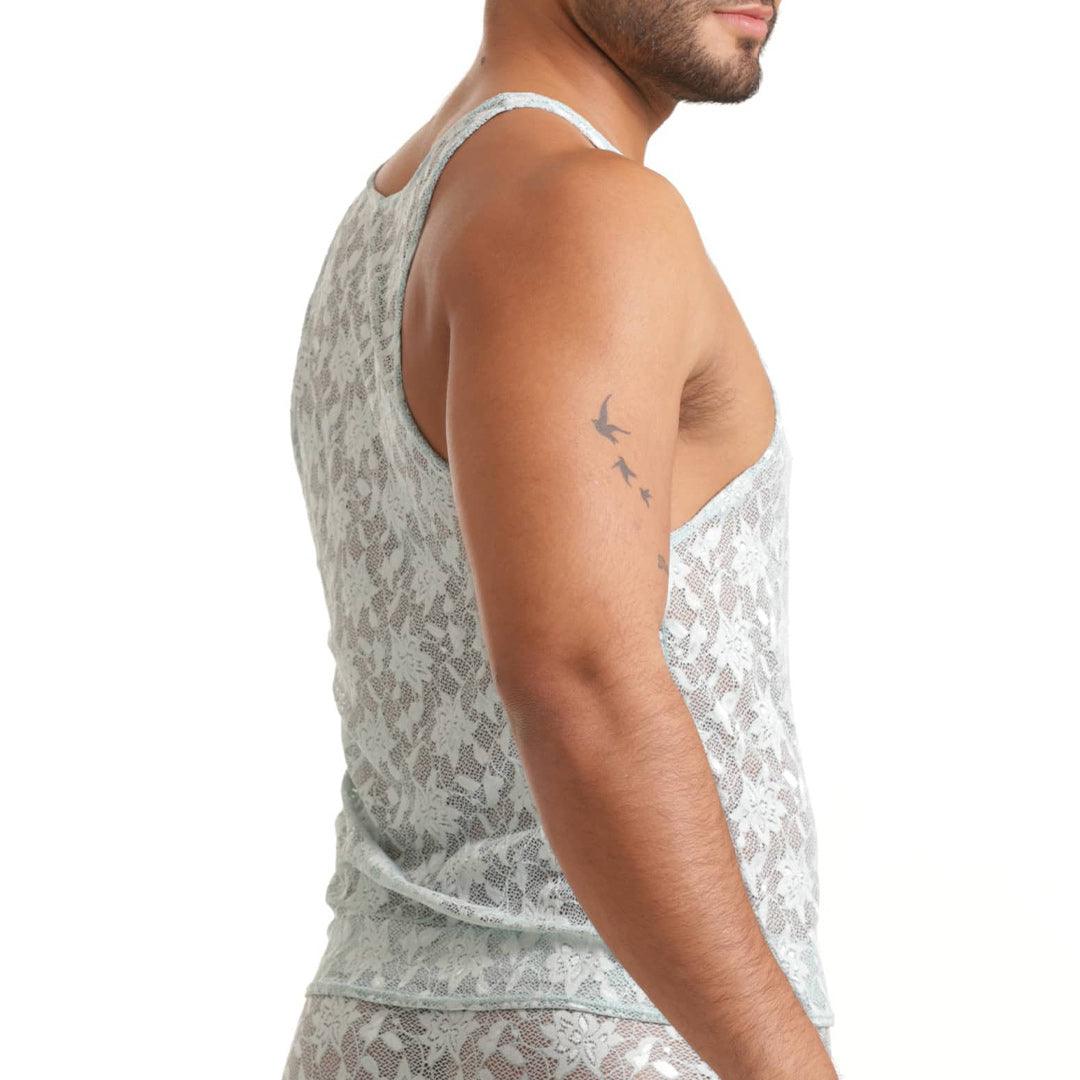 VIBRANT BLUE TANK - Gigo Underwear & MensWear