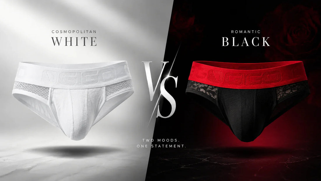 Gigo Underwear fashion jockstrap in fuchsia with branded waistband, supportive pouch and modern strap design for a sports versus fashion jockstrap comparison.