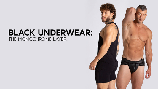  Front view of a model wearing the GIGO Forever Black Tank