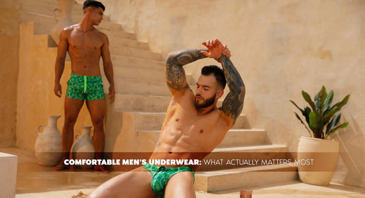 Comfortable men’s underwear in a supportive modern fit designed for softness, breathability, and all day comfort