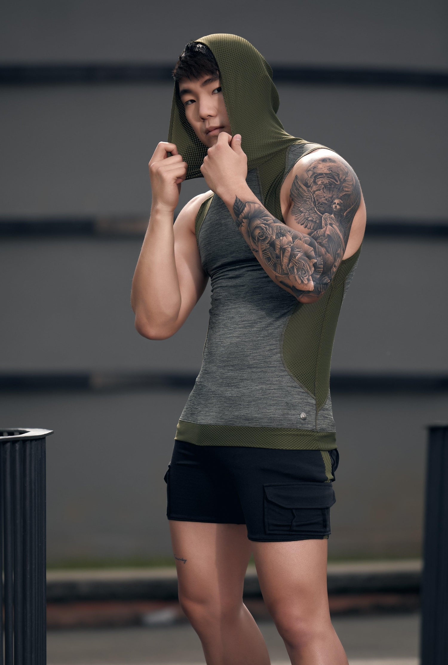 SPORTWEAR HOODY TSHIRT - Gigo Underwear & MensWear