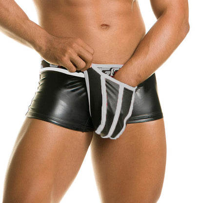1 FETICHE WHITE TRUNK - Gigo Underwear & MensWear