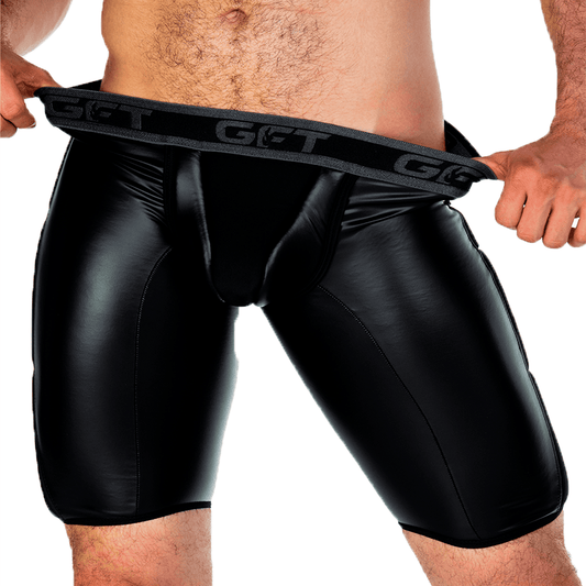 2 FETICHE BLACK TRUNK LONG - Gigo Underwear & MensWear