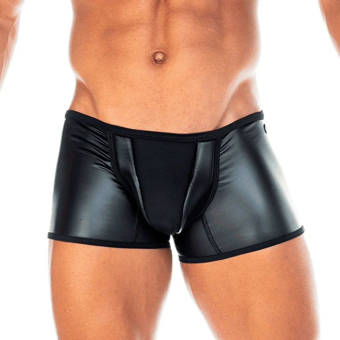 2 Fetiche Black Trunk on model by Gigo Underwear