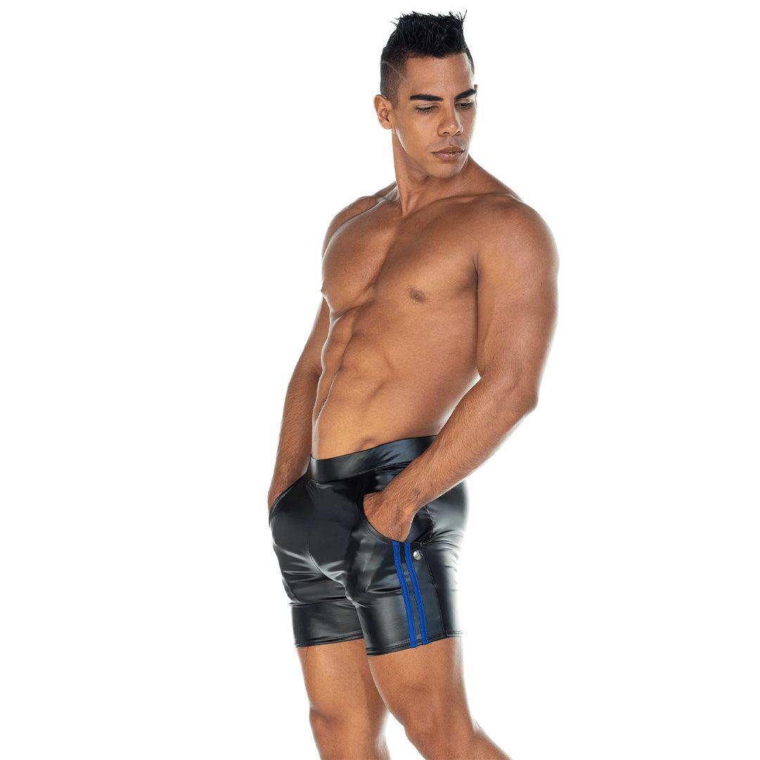 2 FETICHE BLUE SHORT - Gigo Underwear & MensWear