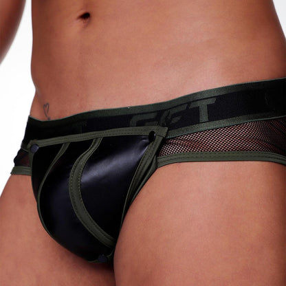 FETISH GREEN BRIEF - Gigo Underwear & MensWear