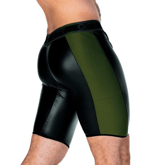 2 FETICHE GREEN TRUNK LONG - Gigo Underwear & MensWear