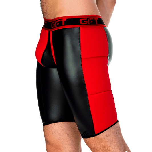 2 FETICHE RED TRUNK LONG - Gigo Underwear & MensWear