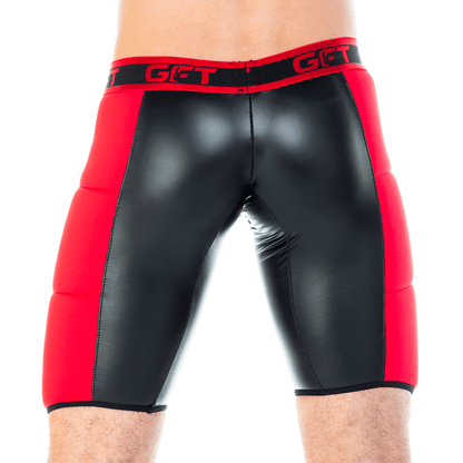 2 FETICHE RED ZIPPER TRUNK LONG - Gigo Underwear & MensWear