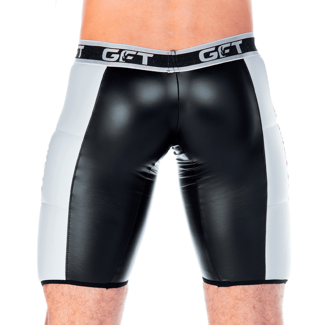 2 FETICHE WHITE TRUNK LONG - Gigo Underwear & MensWear