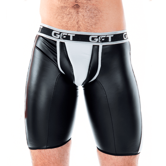 2 FETICHE WHITE TRUNK LONG - Gigo Underwear & MensWear
