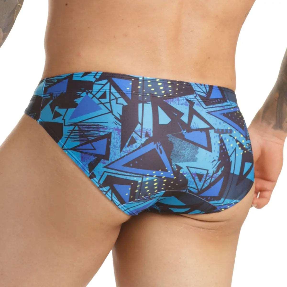 ABSTRACT SWIM BRIEF - Gigo Underwear