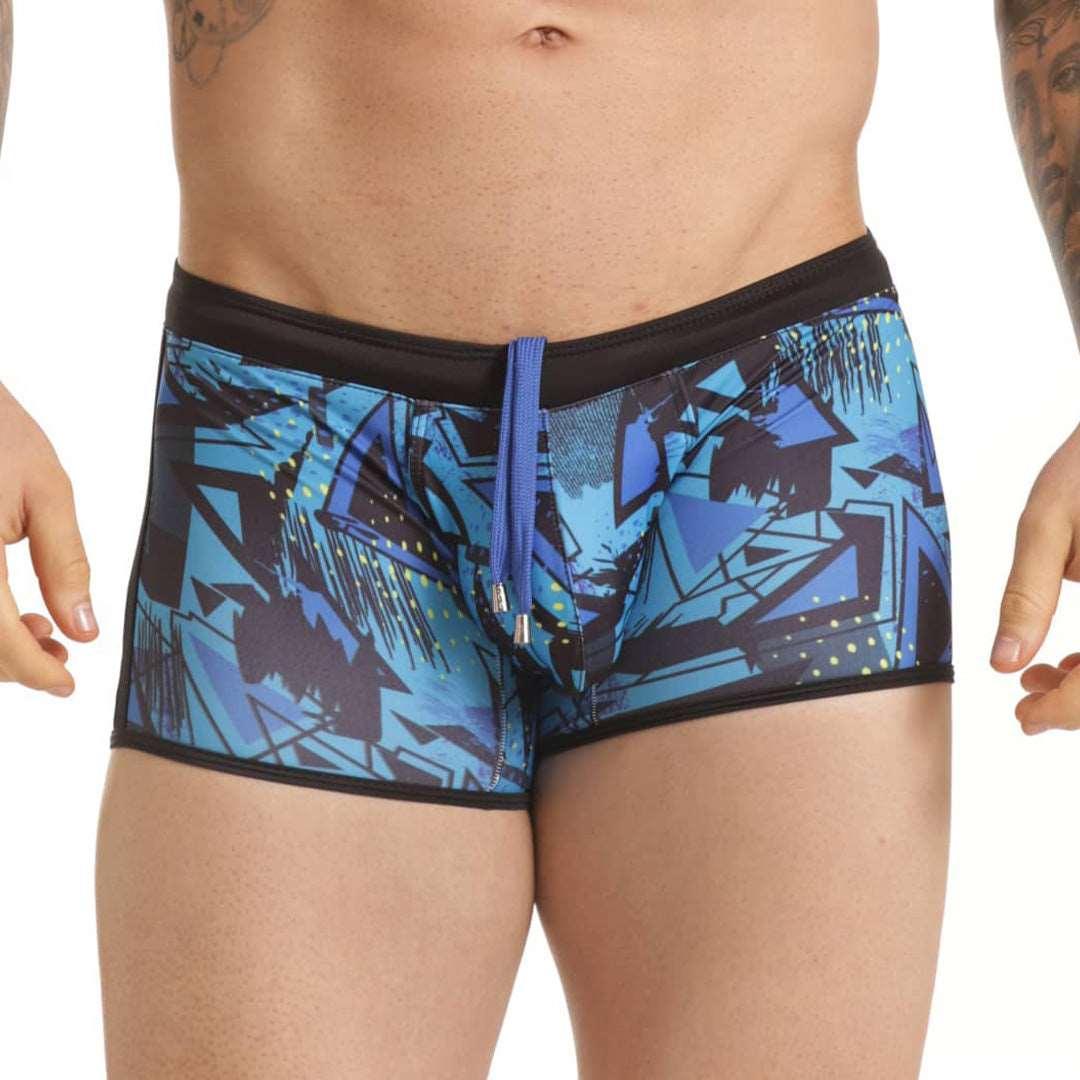 ABSTRACT SWIM TRUNK - Gigo Underwear