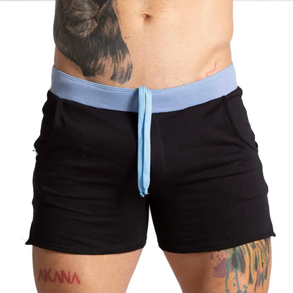 Alfa Black Blue Short by Gigo Underwear