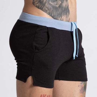 Alfa Black Blue Short back view by Gigo Underwear