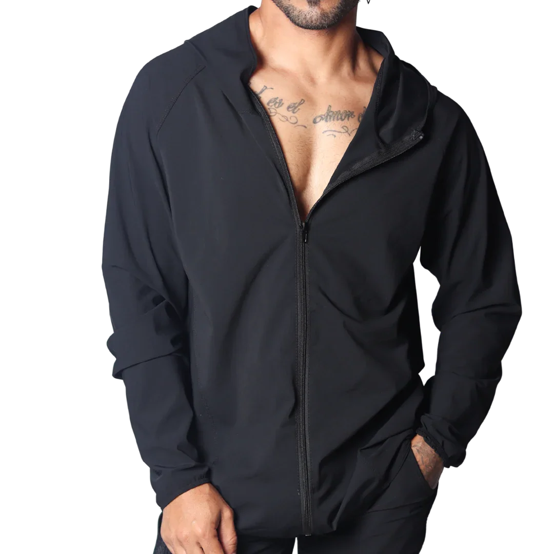Ambitious Black Jacket by Gigo Underwear