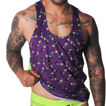 Aubergine Tank by Gigo Underwear