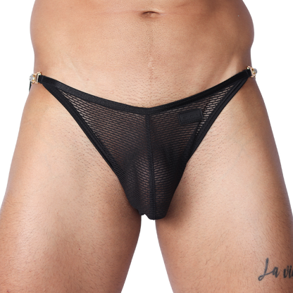 Anwar Black Brief by Gigo Underwear