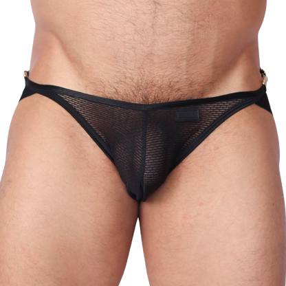 Anwar Black Jock Thong by Gigo Underwear
