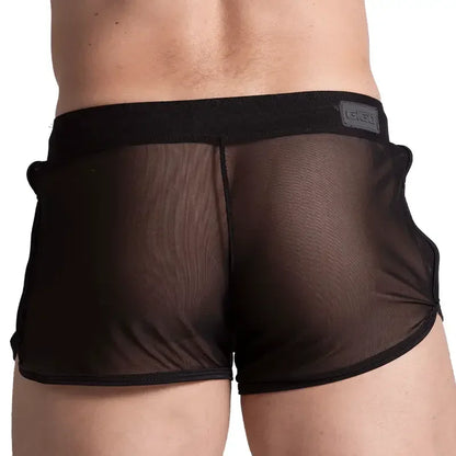 Bahia Black Hotshort back view by Gigo Underwear