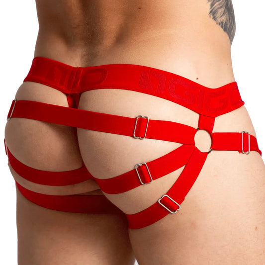 Bahia Red Jock by Gigo Underwear