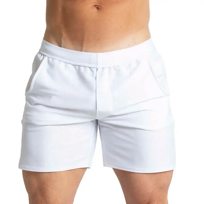 Belucci White Short front view by Gigo Underwear
