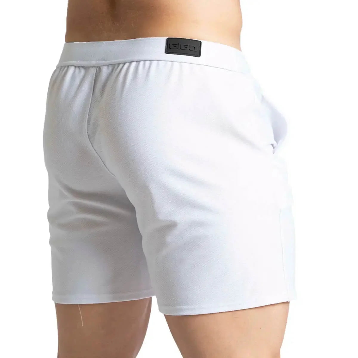 Belucci White Short back view by Gigo Underwear
