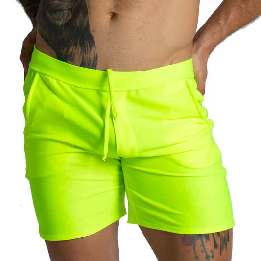 BELUCCI YELLOW SHORT