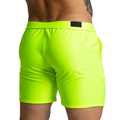 Belucci Yellow Short back view by Gigo Underwear
