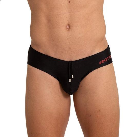 BOTTOM BLACK SWIM BRIEF