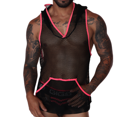Boox Fuchsia Hoody T Shirt by Gigo Underwear