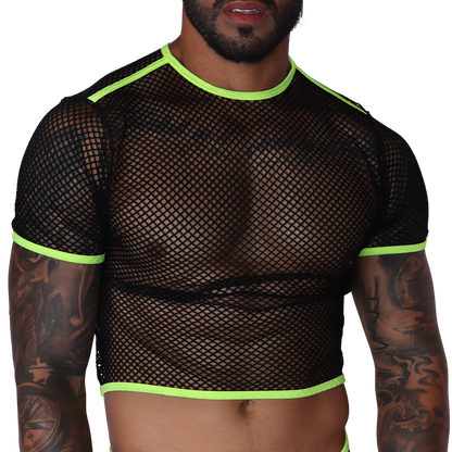Boox Yellow Crop Top by Gigo Underwear