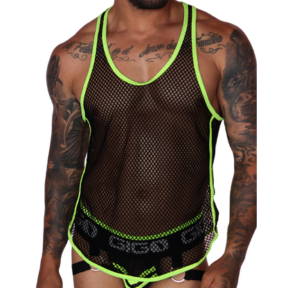 Boox Yellow Tank by Gigo Underwear