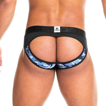 CAMO BLACK BRIEF JOCKSTRAP - Gigo Underwear & MensWear