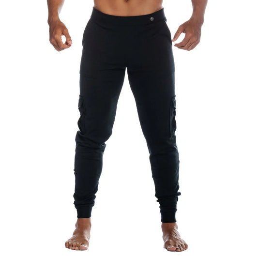 Cargo Black Sportpants by Gigo Underwear