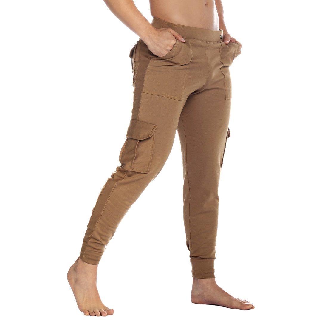 CARGO CAQUI SPORTPANTS