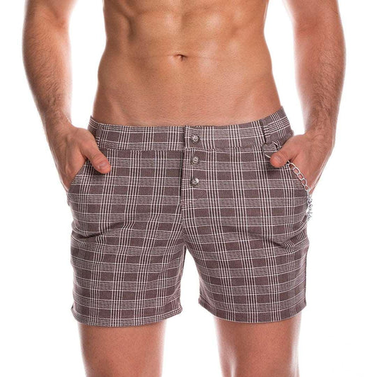 CASUAL BROWN SHORT - Gigo Underwear