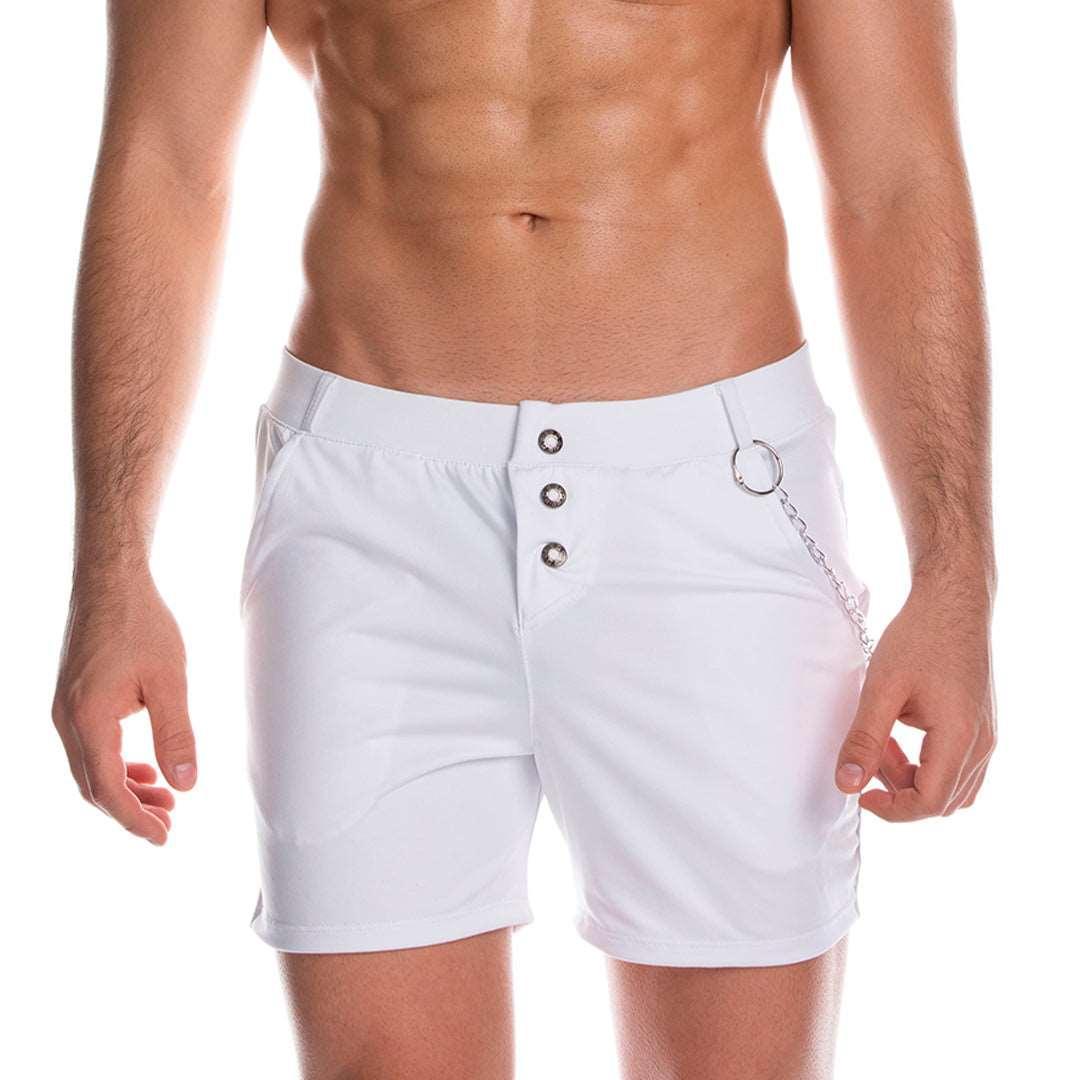 CASUAL WHITE SHORT - Gigo Underwear